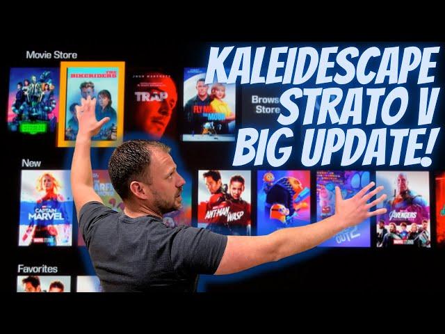 Kaleidescape Strato V Major Update | kOS Update Brings Movie Store On-Screen