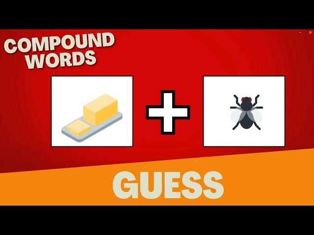 Compound Words | Guess the word