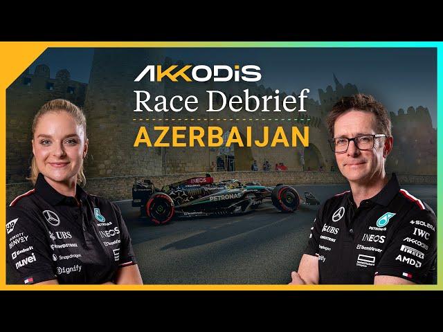 Why Did We Change Lewis’ Engine? | 2024 Azerbaijan GP F1 Akkodis Race Debrief