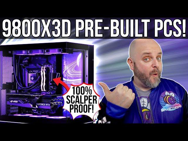 Say NO to 9800X3D Scalpers! PCs from Sik PCs, iBUYPOWER, Starforge, VRLA Tech, PowerGPU, and Paradox