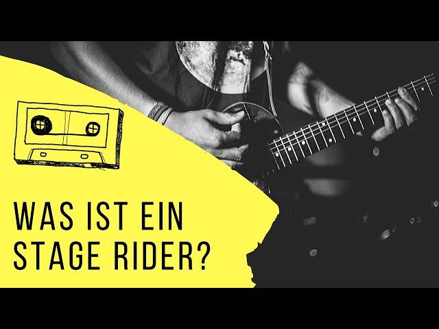 Wie erstellt man den ersten Stage Rider für Deine Band?