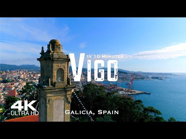 VIGO 2024  Drone Aerial 4K Drones Lavadores Sárdoma | Galicia Spain España