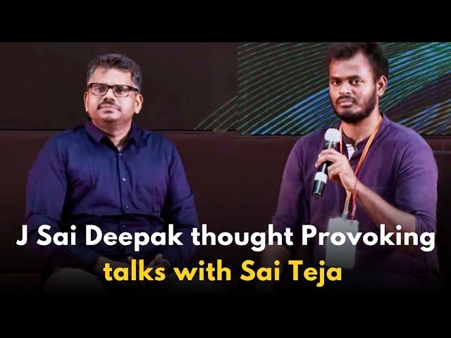 J Sai Deepak's thought-provoking talks | Civilizational Battle | Indian Faith | and Abrahamic Faith