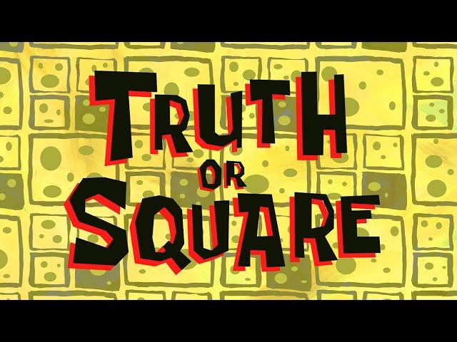 Spongebob - Patchy The Pirate Part 1 (Truth Or Square)