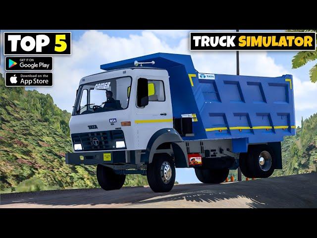 Top 5 Truck Driving Games For Android | Best Truck Simulator Games For Android 2024