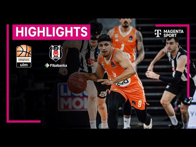 ratiopharm ulm - Besiktas Fibabanka Istanbul | BKT Eurocup | MAGENTA SPORT