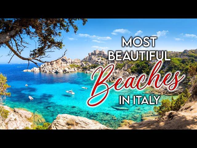 Most Beautiful Beaches in Italy | Top 15 Must-See | 4K Travel Guide