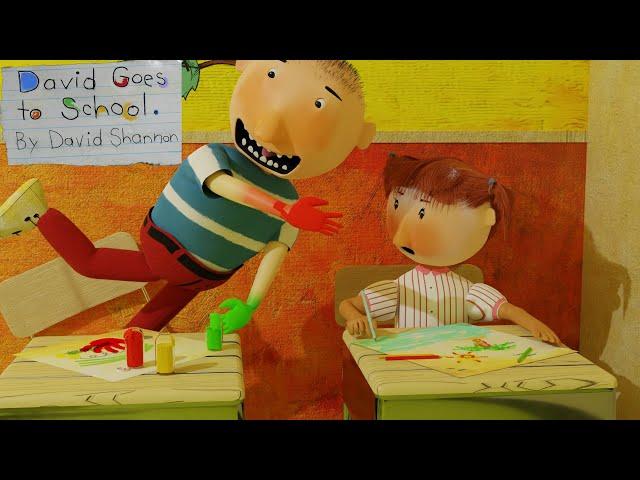 DAVID GOES TO SCHOOL | ANIMATED STORYBOOK, By David Shannon