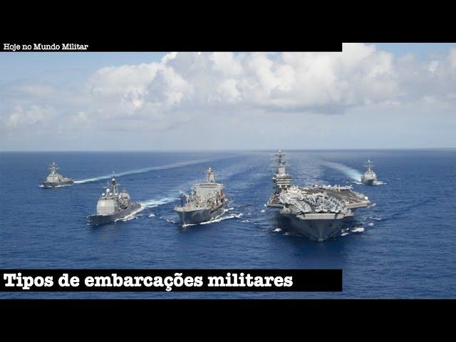 Tipos de embarcações militares