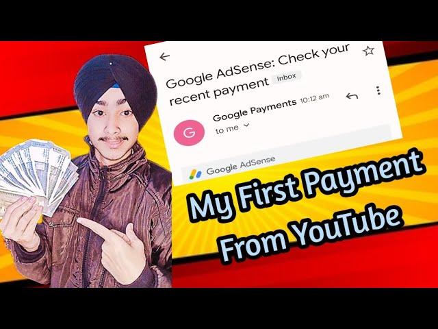 My first payment from YouTube  YouTube earning by karanpreet all in one