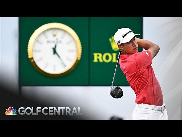 Collin Morikawa brimming with confidence at The Sentry | Golf Central | Golf Channel