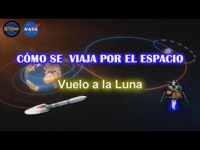 Cómo son los Viajes espaciales- El Viaje a la Luna del Apolo