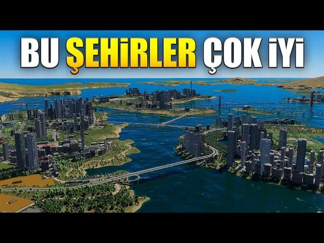 BU ŞEHİRLER ÇOK İYİ !! TAKİPÇİLERİMİN ŞEHİRLERİ | CITIES SKYLINES 2