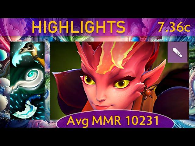 ⭐ 7.36c Dark Willow |KDA - 29 KP - 64%| Support Highlights - Dota 2 Top MMR