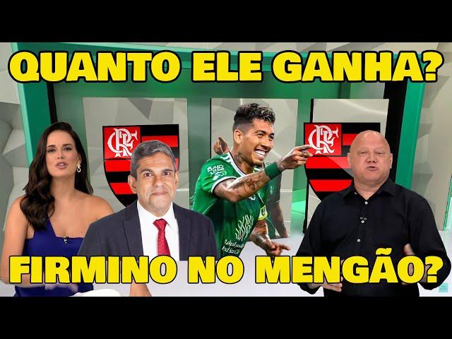 ROBERTO FIRMINO NO FLAMENGO? OLHA QUANTO FIRMINO GANHA NO AL-AHLI...