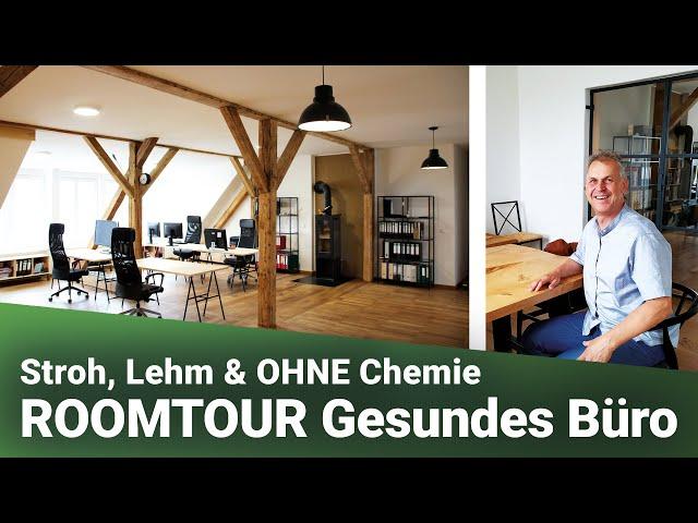 Bestes Raumklima - 500m² Dachgeschoss OHNE tech. Kühlung! Lehm, Stroh, Gesund, Ökologisch - ROOMTOUR