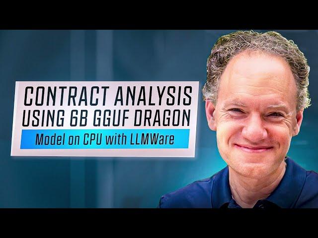 Contract Analysis Using 6B Model on Laptop with LLMWare