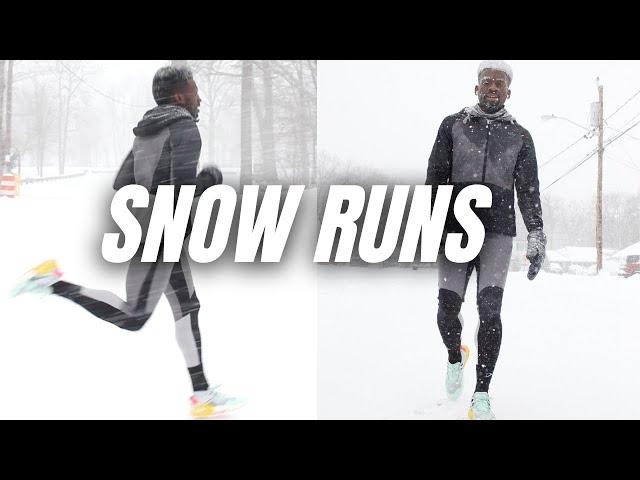 winter running tips | best snow running shoes