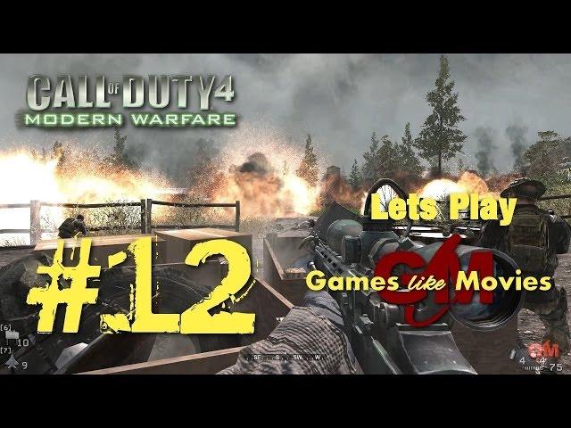 Lets Play - Games like Movies - Call of Duty 4 Modern Warfare - #12 In der Hitze des Gefechts [de]