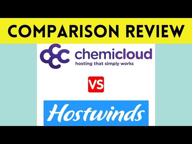 ChemiCloud vs Hostwinds Web Hosting Comparison  Review