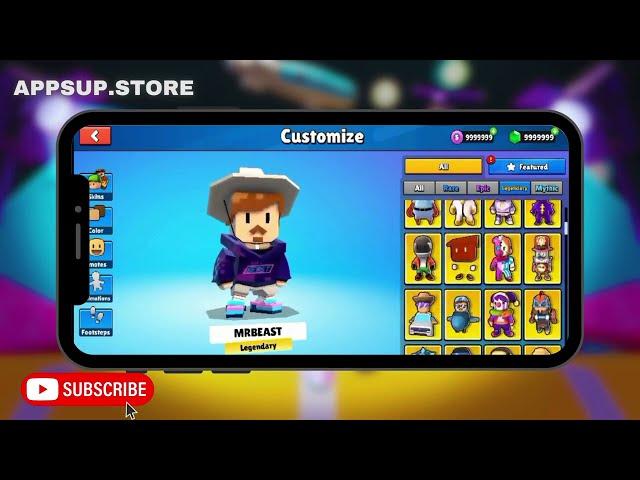 Stumble Guys Mod Menu - all Skins Unlimited Gems - Stumble Guys Mod Apk Gameplay 2024 100% Works