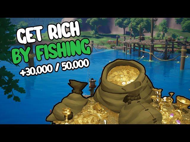 My ULTIMATE GUIDE How To Get Money By Fishing in Palia *INSANE PROFIT*