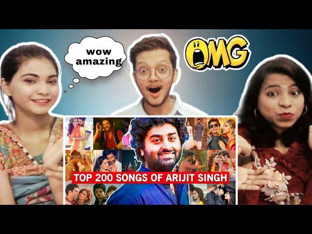 Top 200 Nostalgic Songs Of Arijit Singh (2011-2024) | Bollywood Songs Of Arijit Singh | Reaction