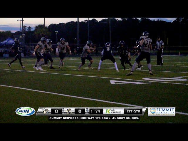 FOOTBALL | John Paul II Golden Warriors at Battery Creek Dolphins 2024 | Full Game | WHHITV