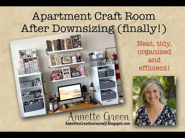 My Apartment Craft Room (Downsizing Part 2)