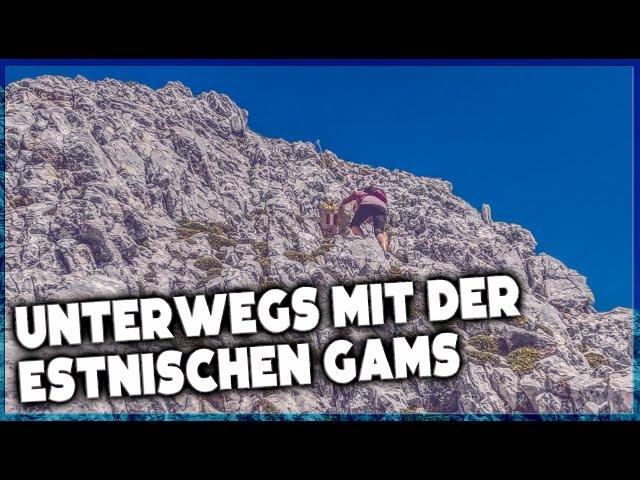 Arnplattenspitze: Unterwegs mit der estnischen Gams