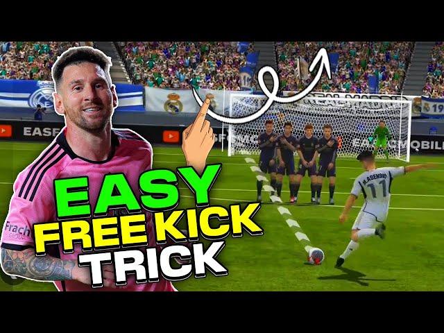 How To SCORE FREE KICKS in EA FC Mobile 25