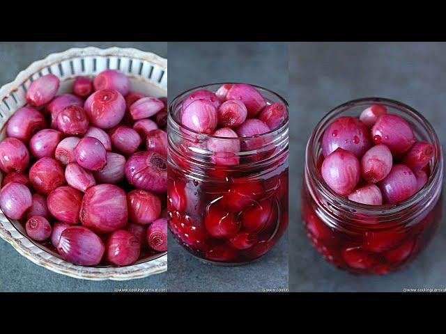 Pickled Onion | Sirke Wale Pyaaz | Vinegar Onion