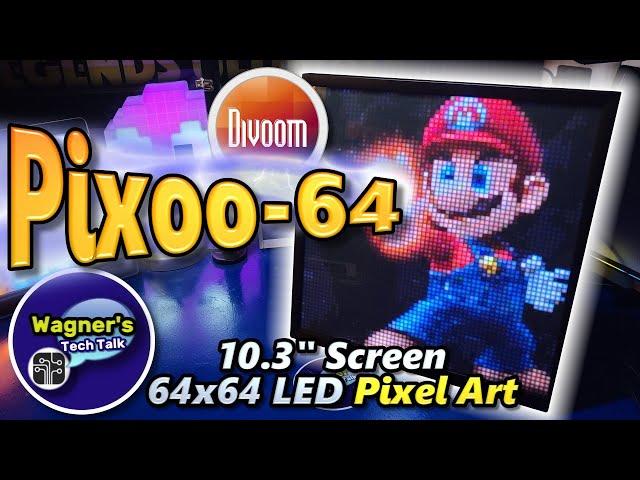 Divoom Pixoo 64 - Awesome 64x64 LED Pixel Art Display