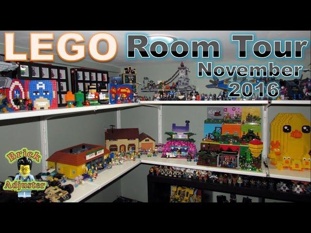 Lego Room Tour - Brick Adjuster - November 2016