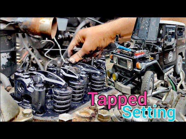 Toyota 2b engine tapped setting - all diesel engine tapped problem solution