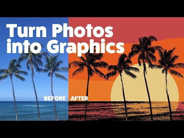 [Photoshop Tutorial] Turn Photos into Graphics