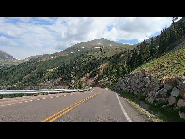 Motorcycle roads: Colorado- Independence Pass Pt 1