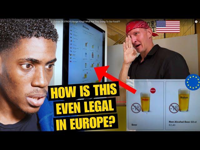 Europe is Destroying American Fast Food || FOREIGN REACTS