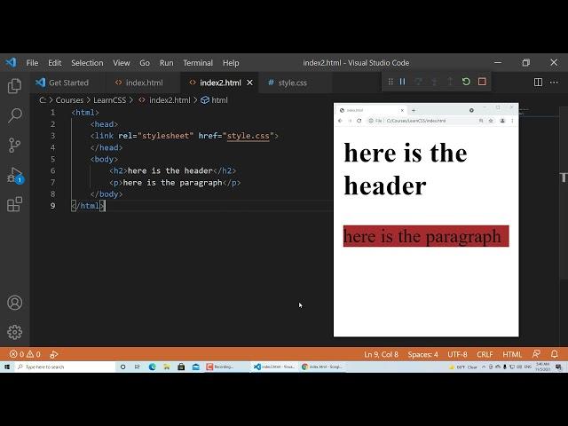 5. CSS How to طرق كتابة الكود