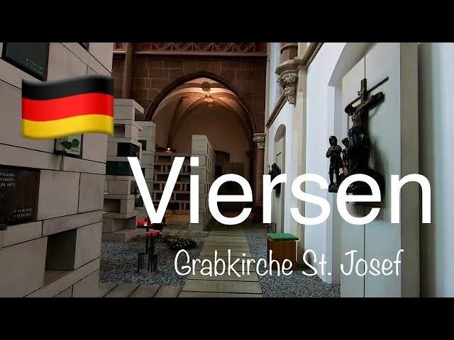 Viersen Grabkirche St. Josef (Germany, NRW) In 4K