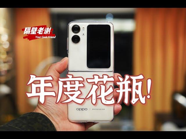 【隔壁老謝】OPPO Find N2 Flip測評：美麗的小廢物！