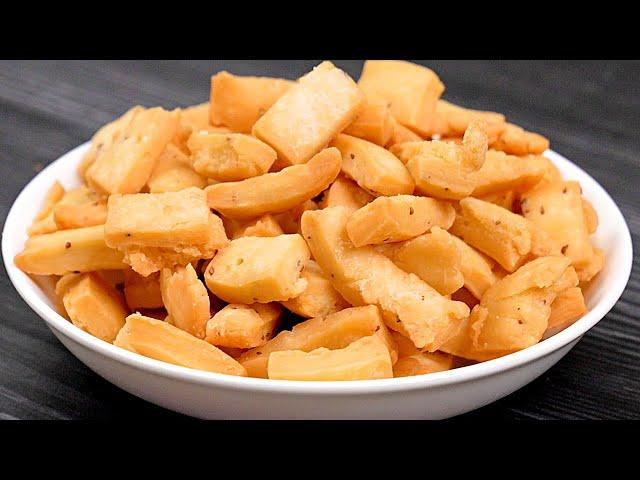 एकदम परफेक्ट कुरकुरे नमकपारे की रेसिपी | Namakpara Recipe | Diwali Snacks Recipe | Kabitaskitchen