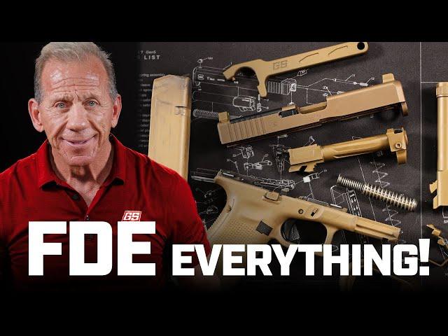 Glock Factory Parts In FDE!