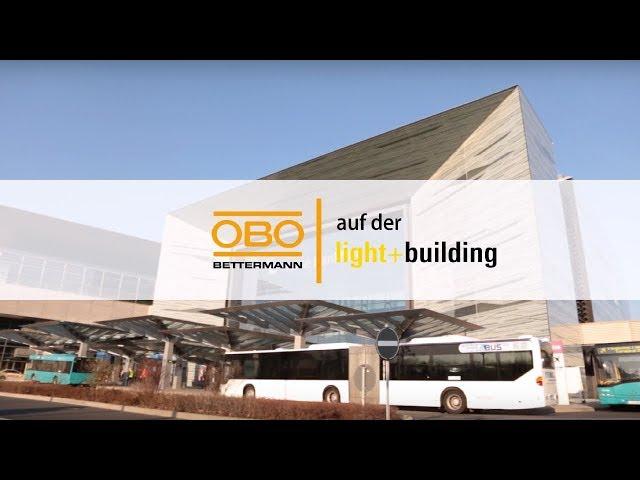 Messeauftritt Light+Building 2018 – OBO Bettermann