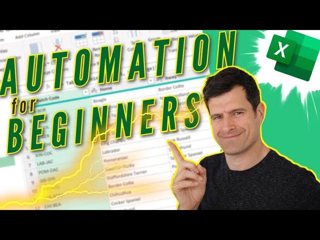 Learn Excel's BEST Automation Tool In 15 Minutes!