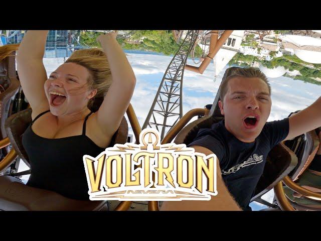 WE RODE VOLTRON!! On-Ride Reaction from Europa Park's New World Class Launch Coaster