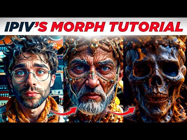 Create Morphing AI Animations | AnimateDiff: IPIV’s Morph img2vid Tutorial