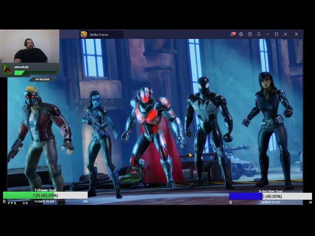 Marvel Strike Force Ultimus 7 Difficulty 2 Alternate Team