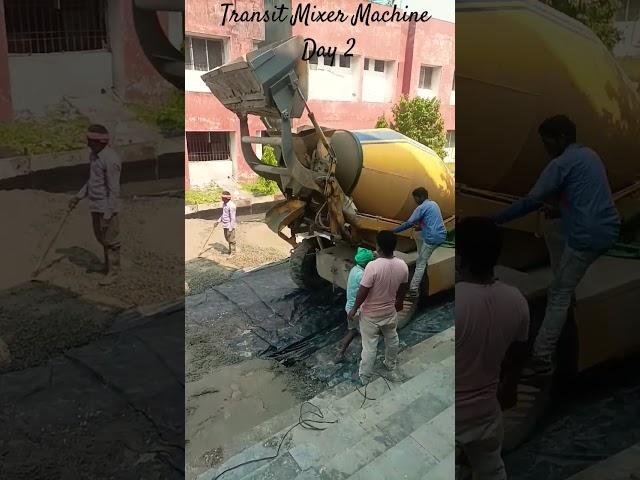 Transit Mixer Machine | RMC CONCRETE | cc road construction | Ajax | Ajax Concrete Mixer Machine |