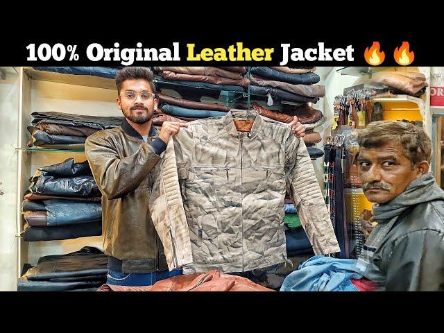 Leather Jackets At WHOLESALE price | Leather Jackets | Kanpur Leather Market | TMV Vlogs